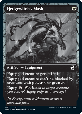 Hedgewitch's Mask [Innistrad: Double Feature] | Exor Games Bridgewater