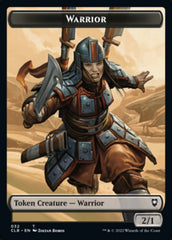 Warrior // Inkling Double-sided Token [Commander Legends: Battle for Baldur's Gate Tokens] | Exor Games Bridgewater