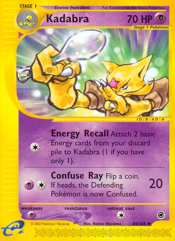 Kadabra (84/165) [Expedition: Base Set] | Exor Games Bridgewater