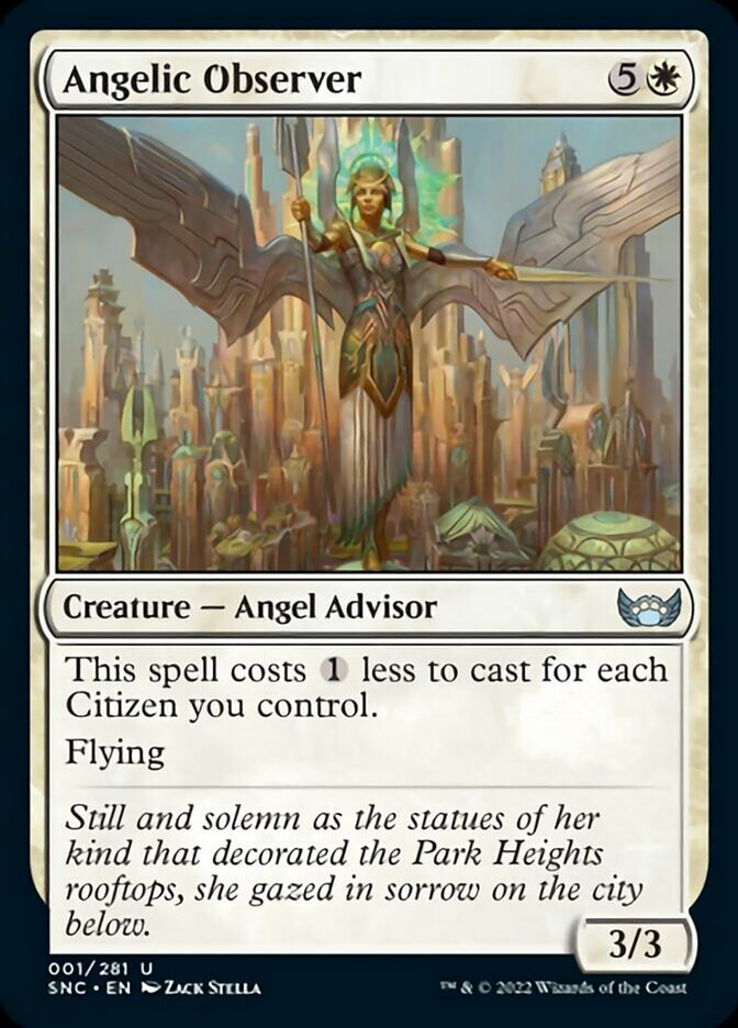 Angelic Observer [Streets of New Capenna] | Exor Games Bridgewater