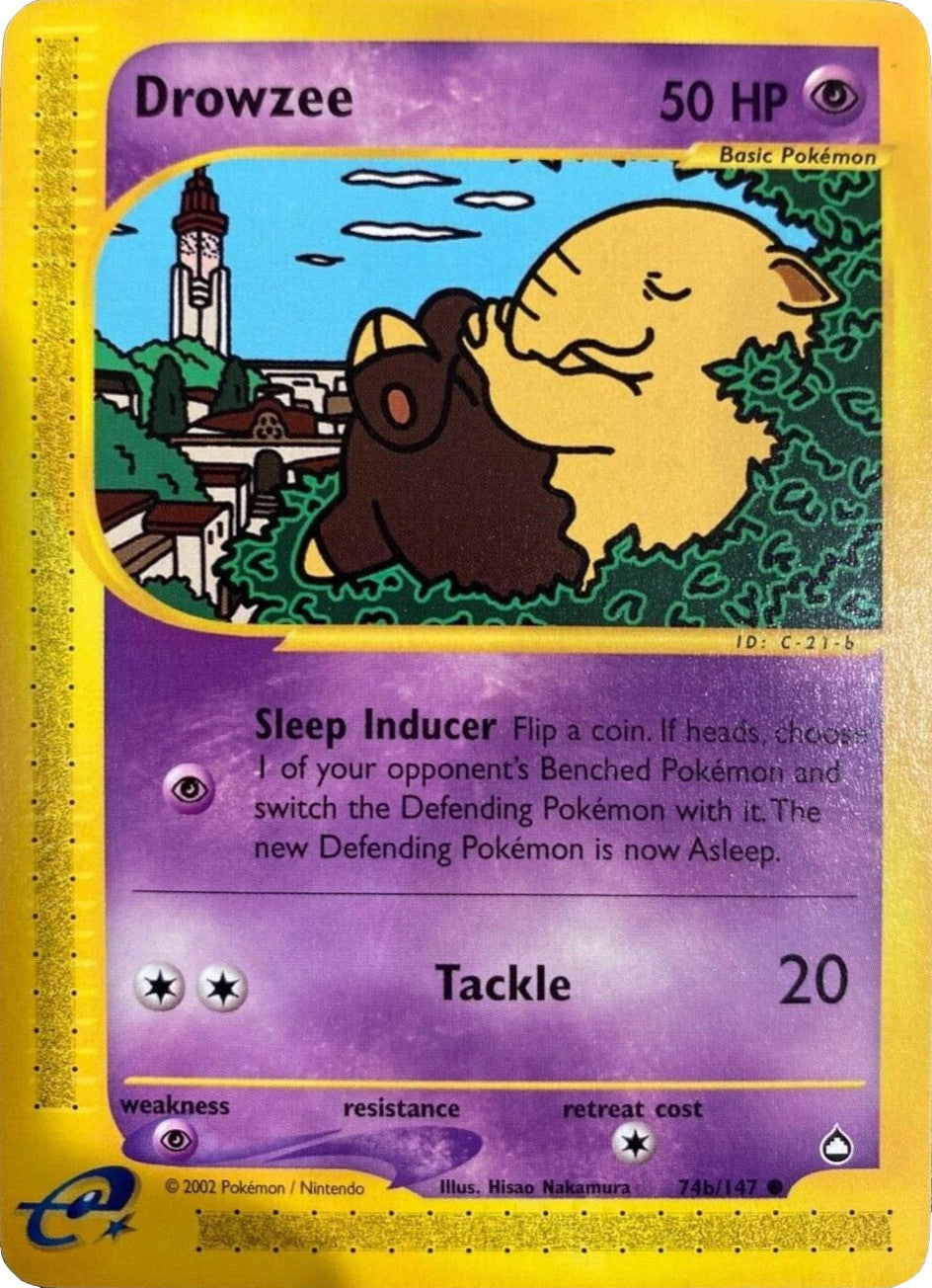 Drowzee (74b/147) [Aquapolis] | Exor Games Bridgewater