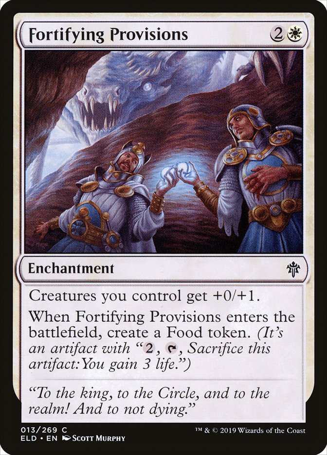 Fortifying Provisions [Throne of Eldraine] | Exor Games Bridgewater