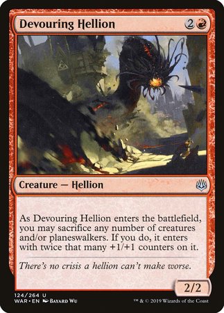 Devouring Hellion [War of the Spark] | Exor Games Bridgewater