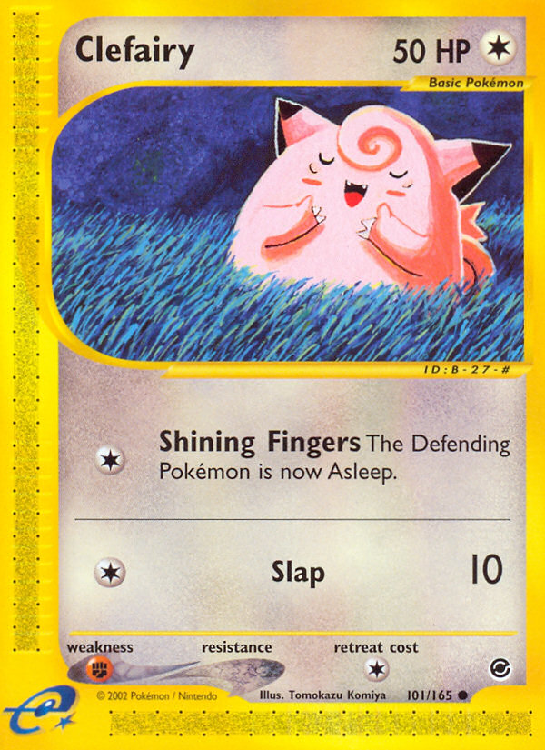 Clefairy (101/165) [Expedition: Base Set] | Exor Games Bridgewater