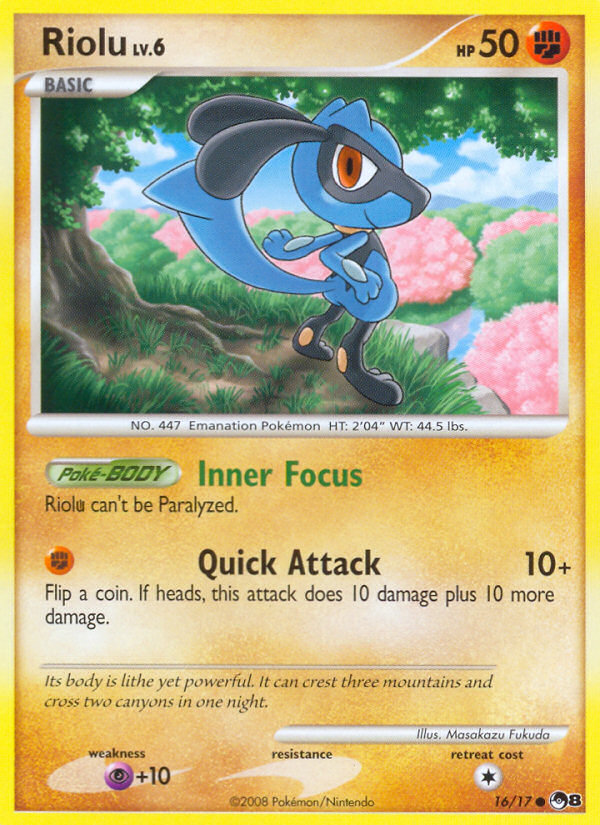 Riolu (16/17) [POP Series 8] | Exor Games Bridgewater