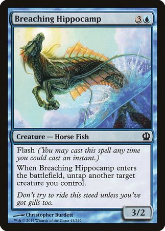 Breaching Hippocamp [Theros] | Exor Games Bridgewater