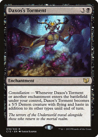 Daxos's Torment [Commander 2015] | Exor Games Bridgewater