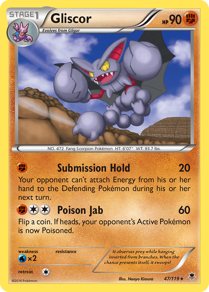 Gliscor (47/119) [XY: Phantom Forces] | Exor Games Bridgewater