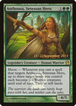 Anthousa, Setessan Hero [Theros Promos] | Exor Games Bridgewater