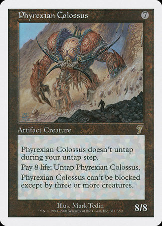 Phyrexian Colossus [Seventh Edition] | Exor Games Bridgewater