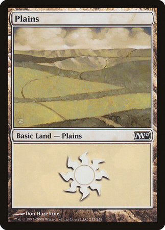 Plains (232) [Magic 2010] | Exor Games Bridgewater