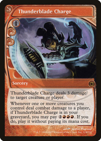 Thunderblade Charge [Future Sight] | Exor Games Bridgewater