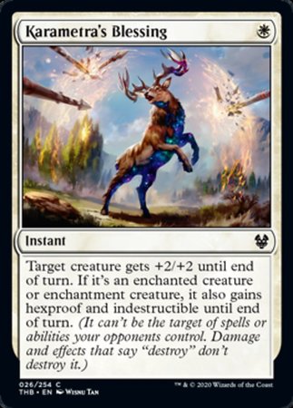 Karametra's Blessing [Theros Beyond Death] | Exor Games Bridgewater