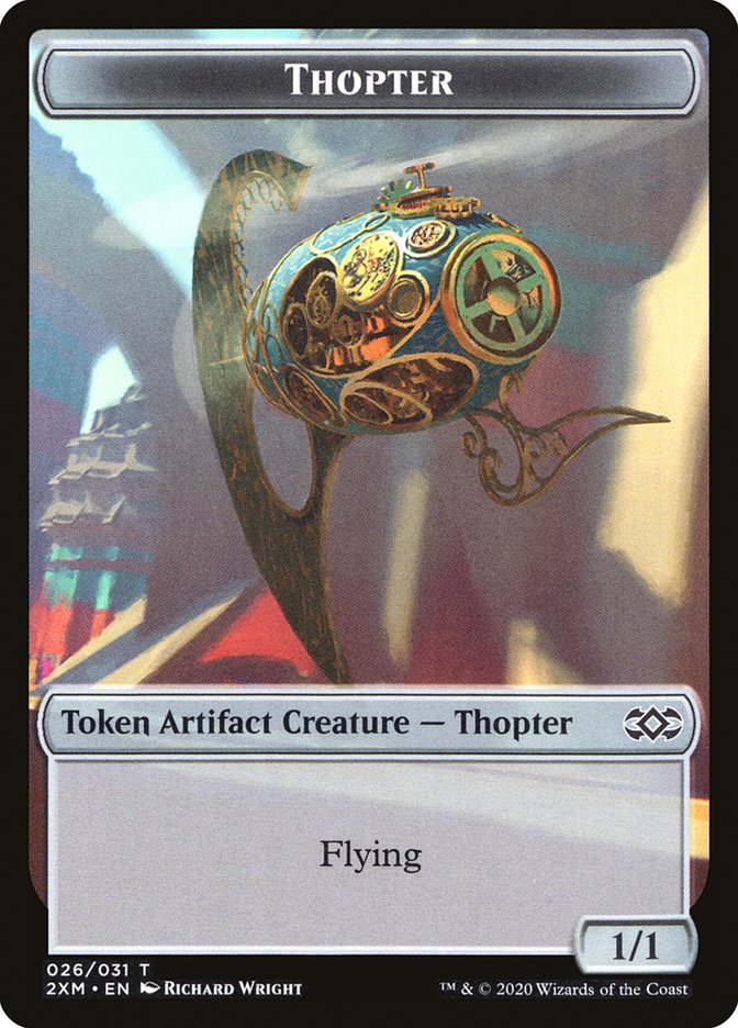 Thopter (026/031) [Double Masters Tokens] | Exor Games Bridgewater