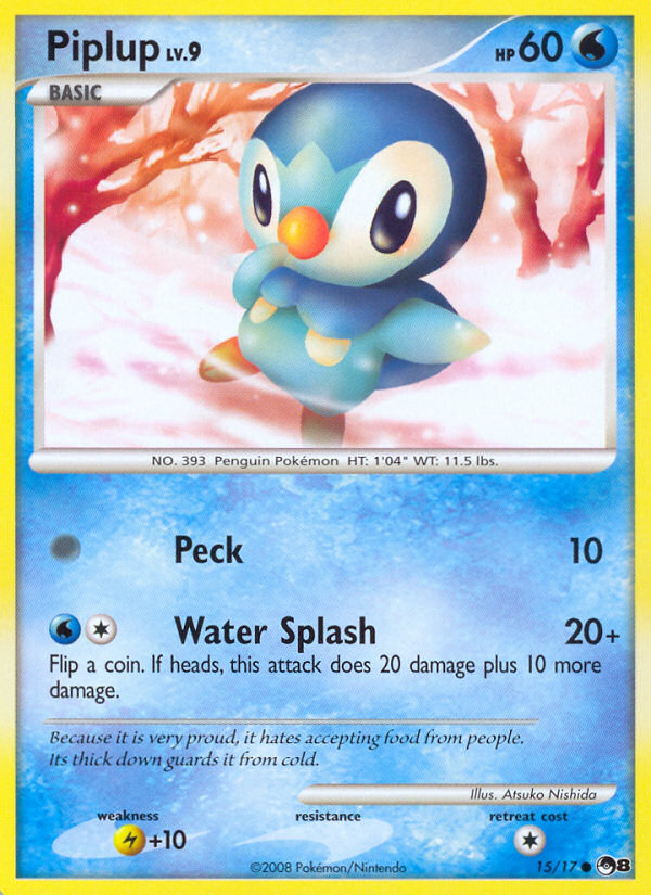 Piplup (15/17) [POP Series 8] | Exor Games Bridgewater