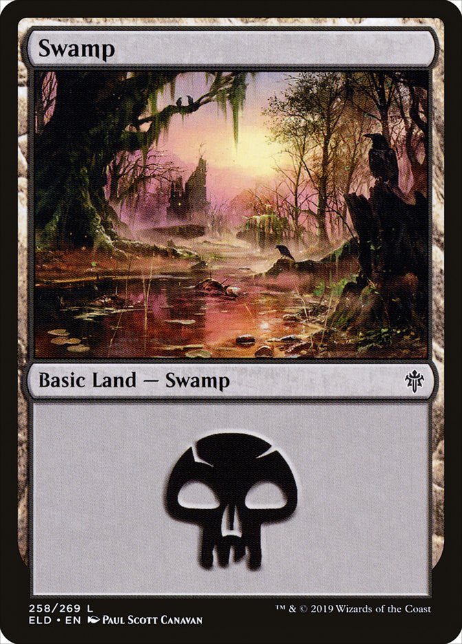 Swamp [Throne of Eldraine] | Exor Games Bridgewater