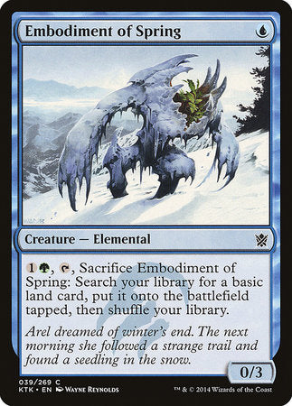 Embodiment of Spring [Khans of Tarkir] | Exor Games Bridgewater