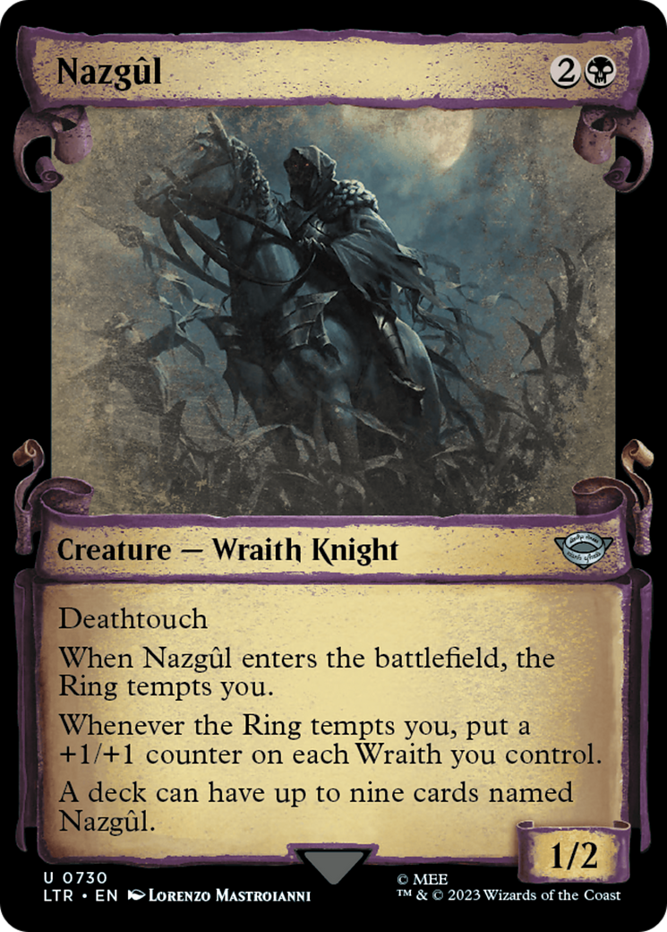 Nazgul (0730) [The Lord of the Rings: Tales of Middle-Earth Showcase Scrolls] | Exor Games Bridgewater