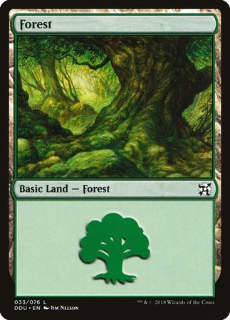 Forest (33) [Duel Decks: Elves vs. Inventors] | Exor Games Bridgewater