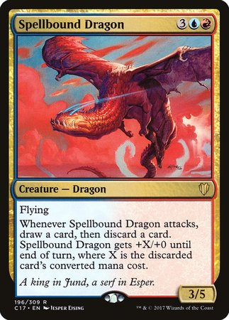 Spellbound Dragon [Commander 2017] | Exor Games Bridgewater