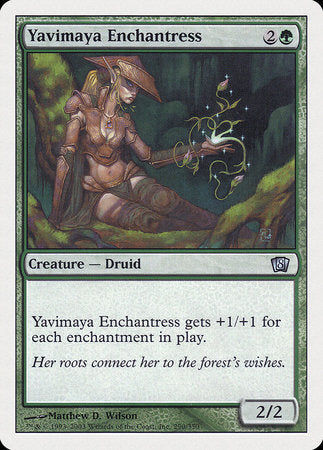 Yavimaya Enchantress [Eighth Edition] | Exor Games Bridgewater