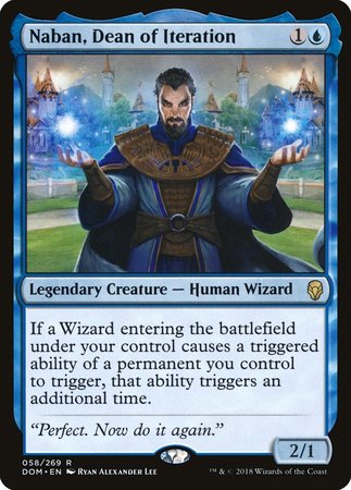 Naban, Dean of Iteration [Dominaria] | Exor Games Bridgewater