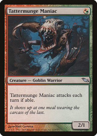 Tattermunge Maniac [Shadowmoor] | Exor Games Bridgewater