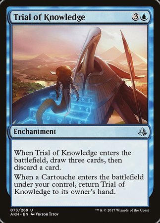 Trial of Knowledge [Amonkhet] | Exor Games Bridgewater