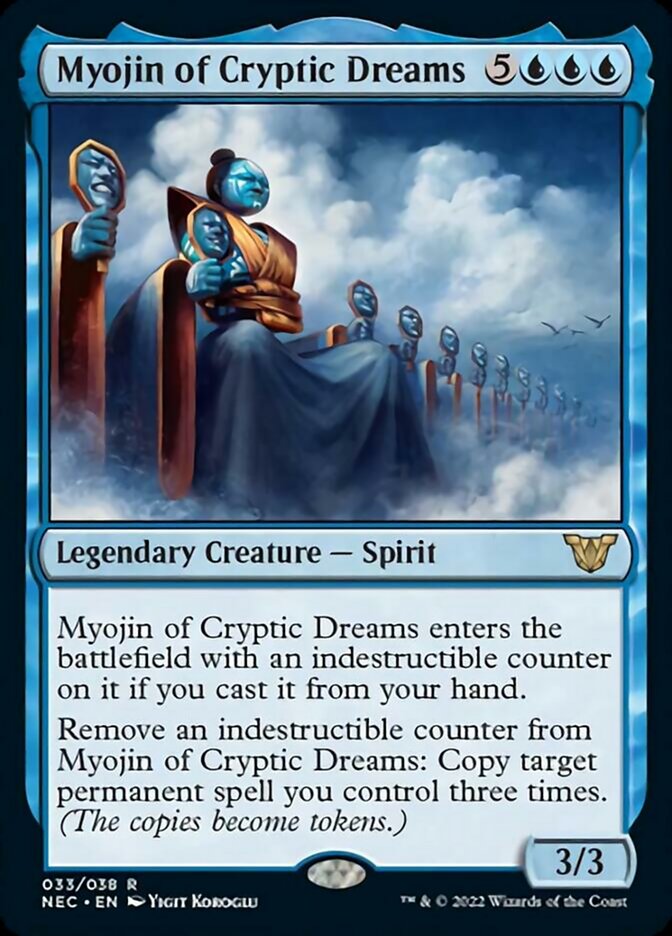 Myojin of Cryptic Dreams [Kamigawa: Neon Dynasty Commander] | Exor Games Bridgewater