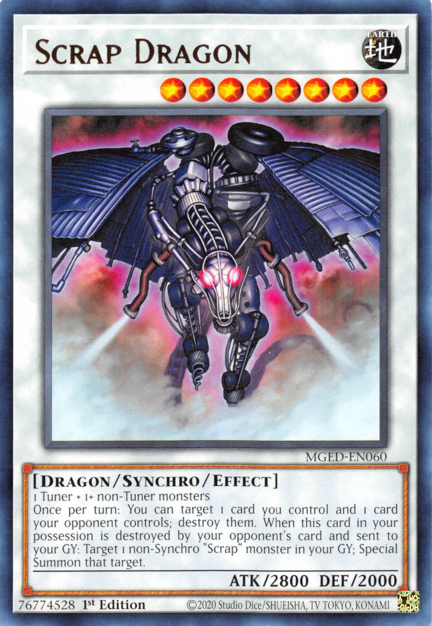 Scrap Dragon [MGED-EN060] Rare | Exor Games Bridgewater