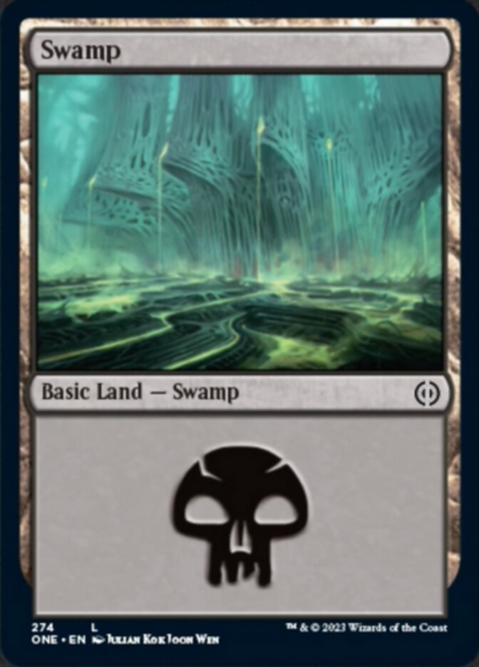 Swamp (274) [Phyrexia: All Will Be One] | Exor Games Bridgewater