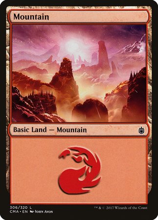 Mountain (306) [Commander Anthology] | Exor Games Bridgewater