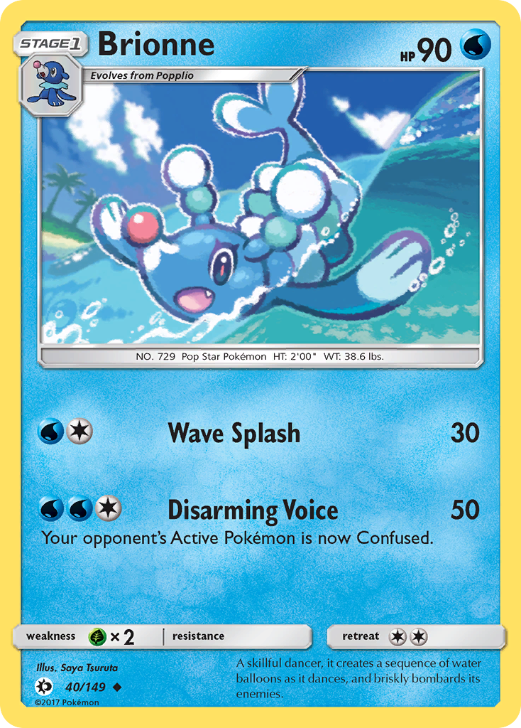 Brionne (40/149) [Sun & Moon: Base Set] | Exor Games Bridgewater