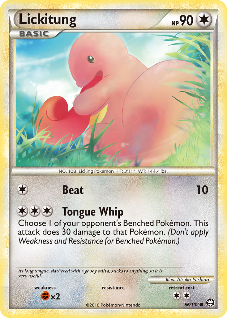 Lickitung (66/102) [HeartGold & SoulSilver: Triumphant] | Exor Games Bridgewater