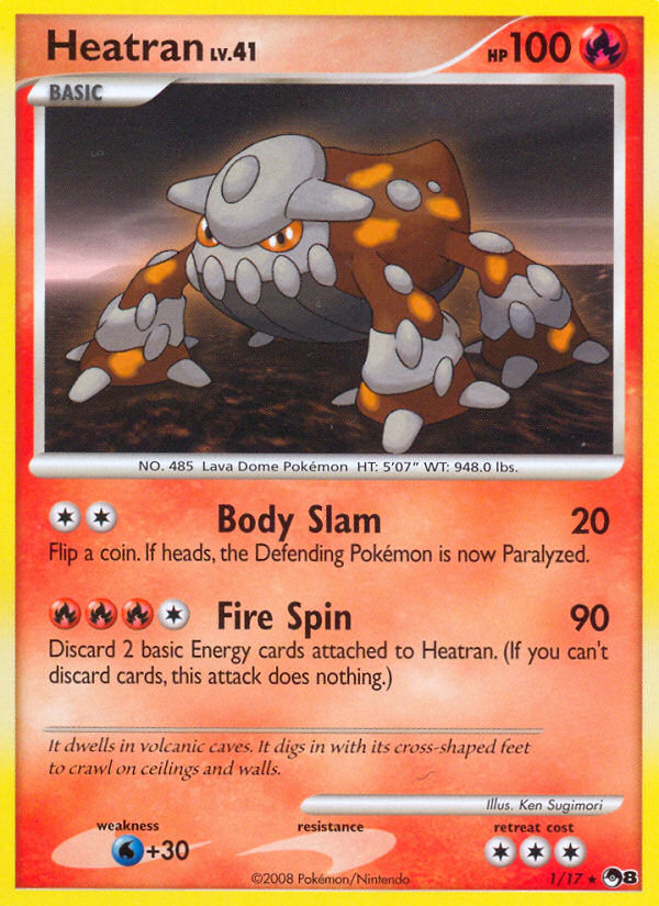 Heatran (1/17) [POP Series 8] | Exor Games Bridgewater