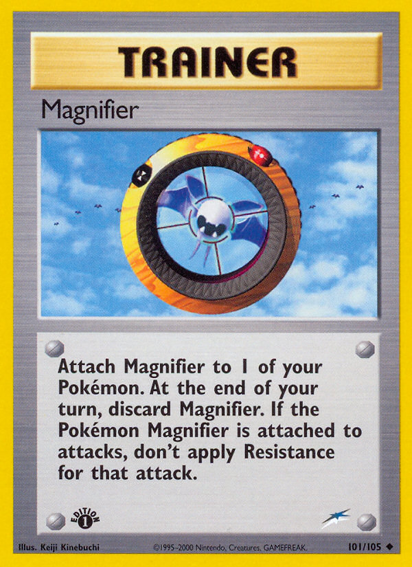 Magnifier (101/105) [Neo Destiny 1st Edition] | Exor Games Bridgewater