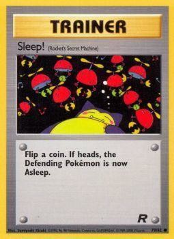 Sleep! (79/82) [Team Rocket Unlimited] | Exor Games Bridgewater