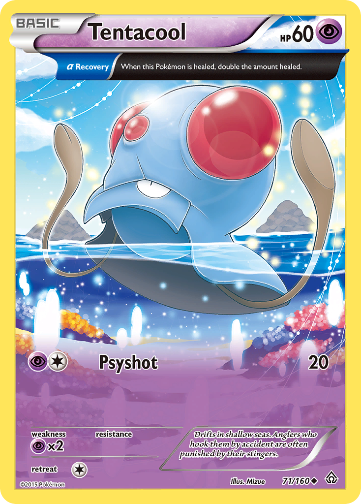 Tentacool (71/160) [XY: Primal Clash] | Exor Games Bridgewater