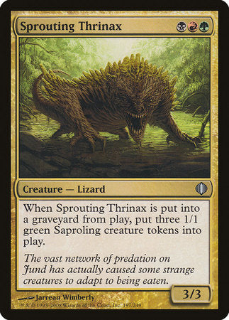 Sprouting Thrinax [Shards of Alara] | Exor Games Bridgewater