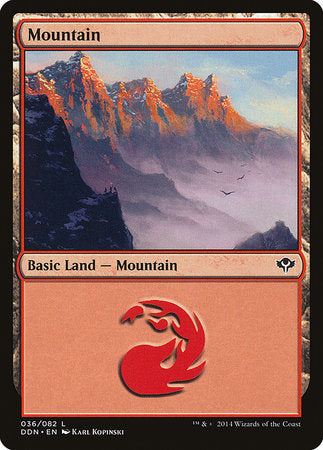 Mountain (36) [Duel Decks: Speed vs. Cunning] | Exor Games Bridgewater