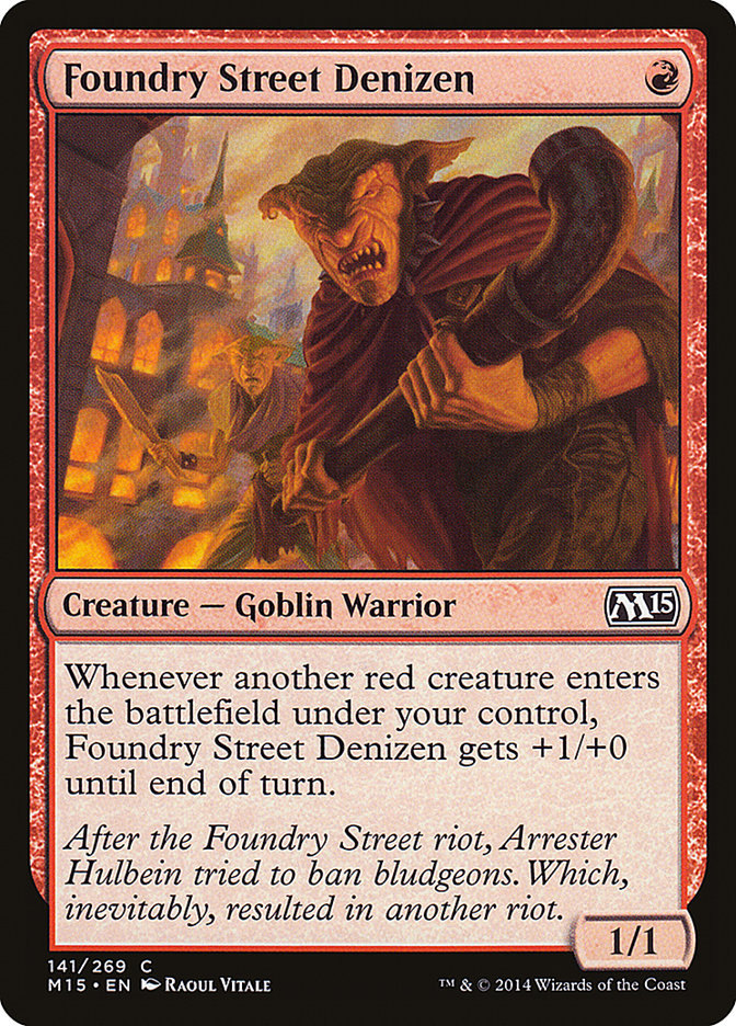 Foundry Street Denizen [Magic 2015] | Exor Games Bridgewater