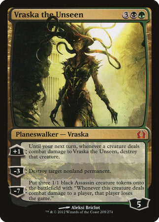 Vraska the Unseen [Return to Ravnica] | Exor Games Bridgewater