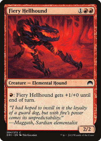 Fiery Hellhound [Magic Origins] | Exor Games Bridgewater