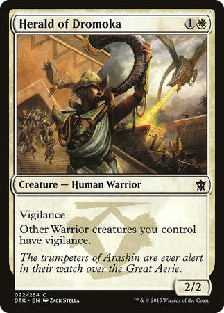Herald of Dromoka [Dragons of Tarkir] | Exor Games Bridgewater
