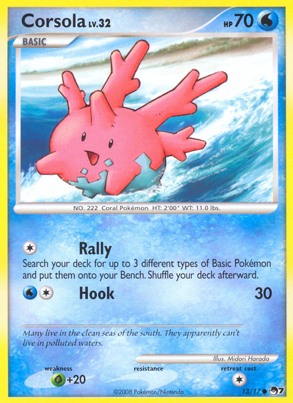 Corsola (13/17) [POP Series 7] | Exor Games Bridgewater