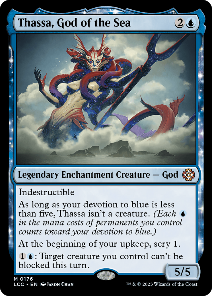 Thassa, God of the Sea [The Lost Caverns of Ixalan Commander] | Exor Games Bridgewater