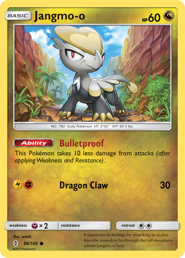 Jangmo-o (98/145) [Sun & Moon: Guardians Rising] | Exor Games Bridgewater