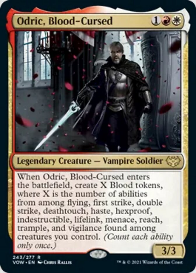 Odric, Blood-Cursed [Innistrad: Crimson Vow] | Exor Games Bridgewater