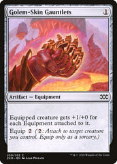 Golem-Skin Gauntlets [Double Masters] | Exor Games Bridgewater