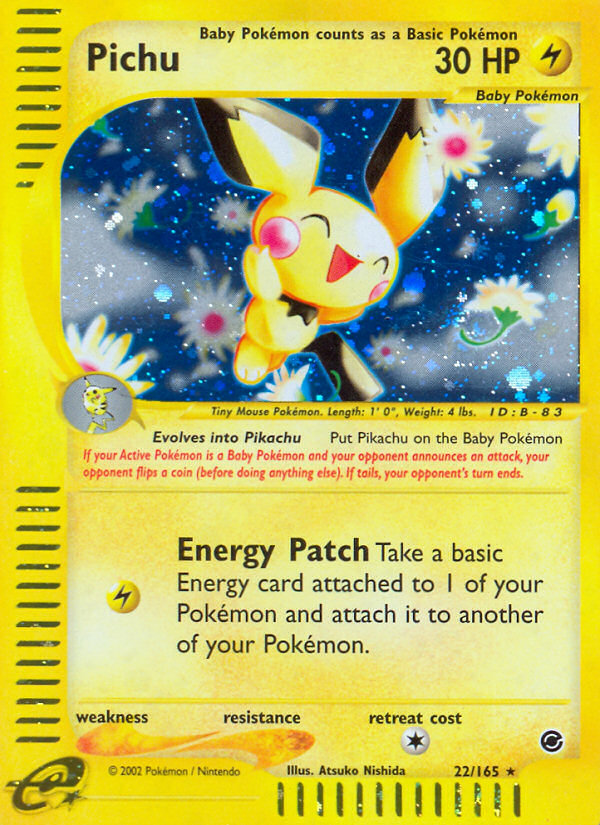 Pichu (22/165) [Expedition: Base Set] | Exor Games Bridgewater